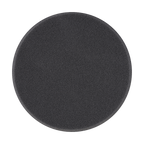 612G - 6" Black Soft Standard Foam Pad - Final Finishing