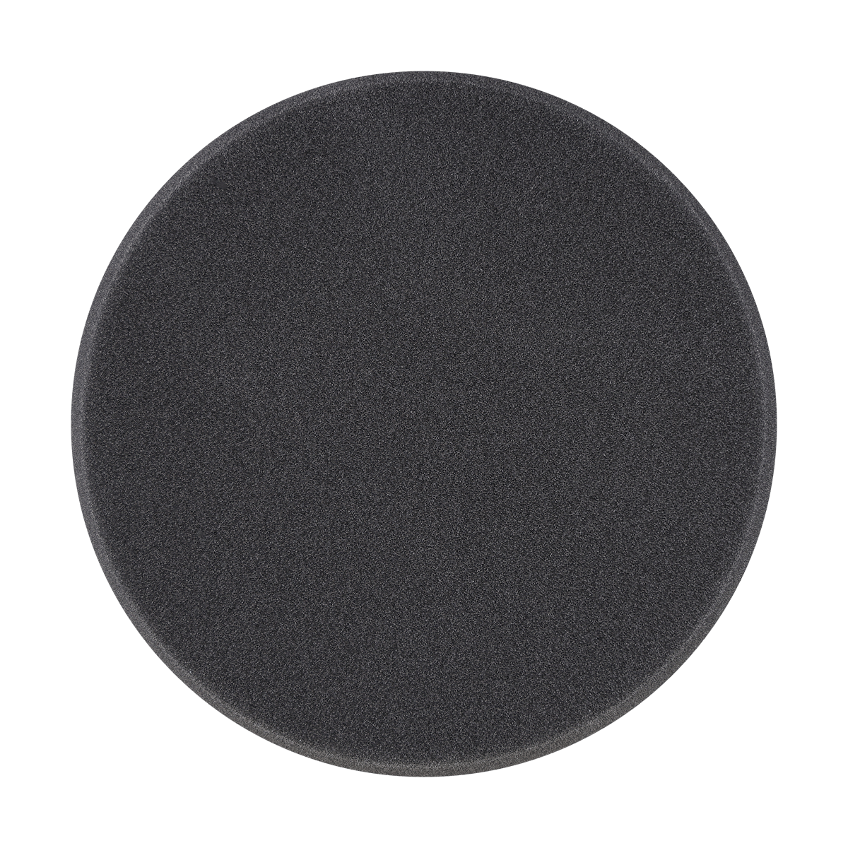 612G - 6" Black Soft Standard Foam Pad - Final Finishing