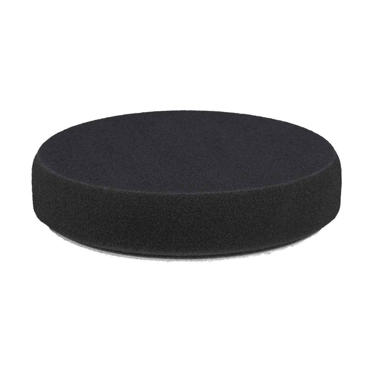 612G - 6" Black Soft Standard Foam Pad - Final Finishing
