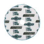 612MFP - 6" URO Fiber® Microfiber Pad (White Fibers) Light Blue Foam Interface (Edge Bevel) - Cutting
