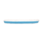 612MFP - 6" URO Fiber® Microfiber Pad (White Fibers) Light Blue Foam Interface (Edge Bevel) - Cutting