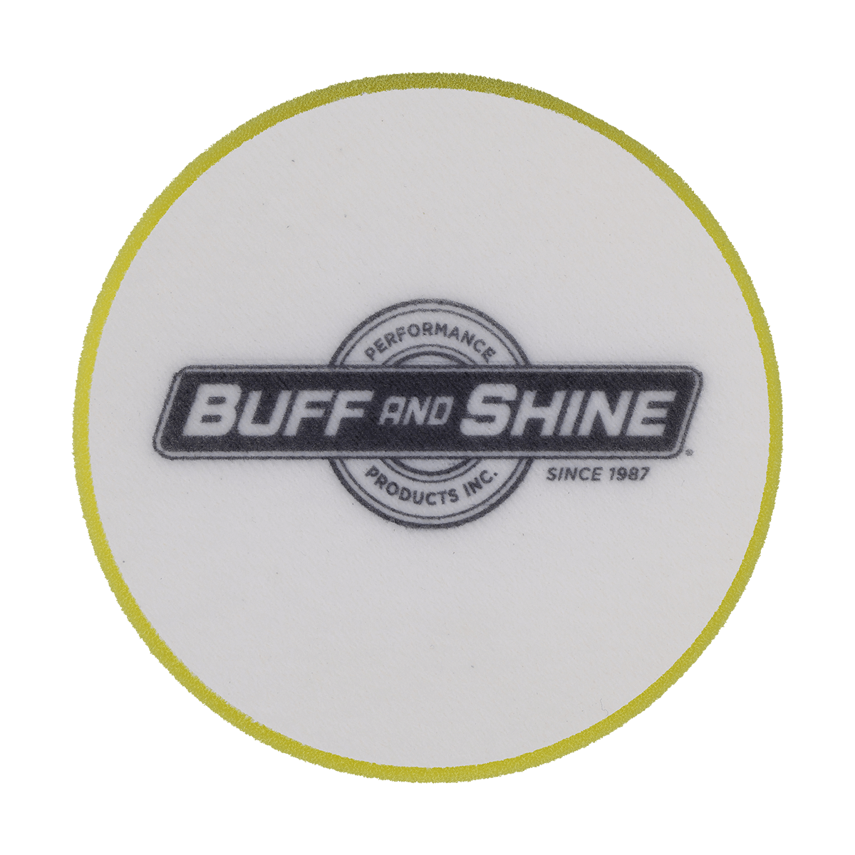 613G - 6" Yellow Soft Standard Foam Pad - Cutting