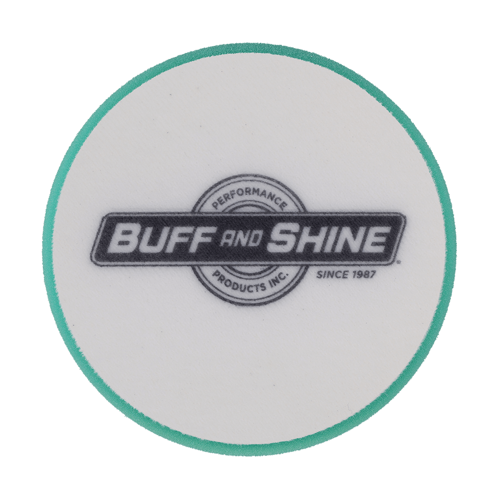 614G - 6" Green Soft Standard Foam Pad - Medium Cut