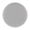 619G - 6" White Soft Standard Foam Pad - Final Finishing