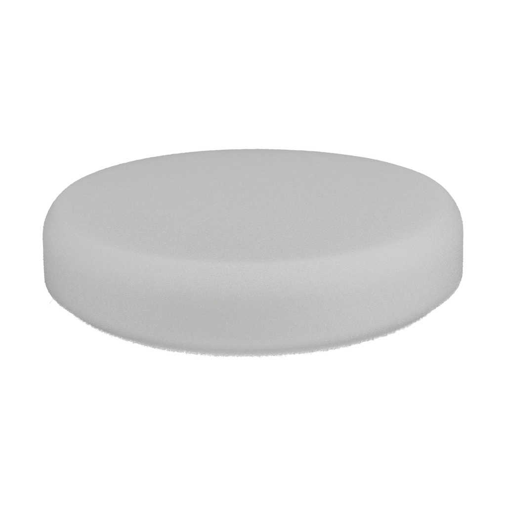 619G - 6" White Soft Standard Foam Pad - Final Finishing