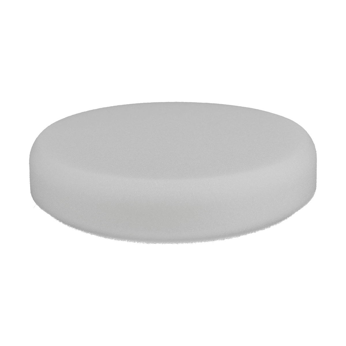 619G - 6" White Soft Standard Foam Pad - Final Finishing