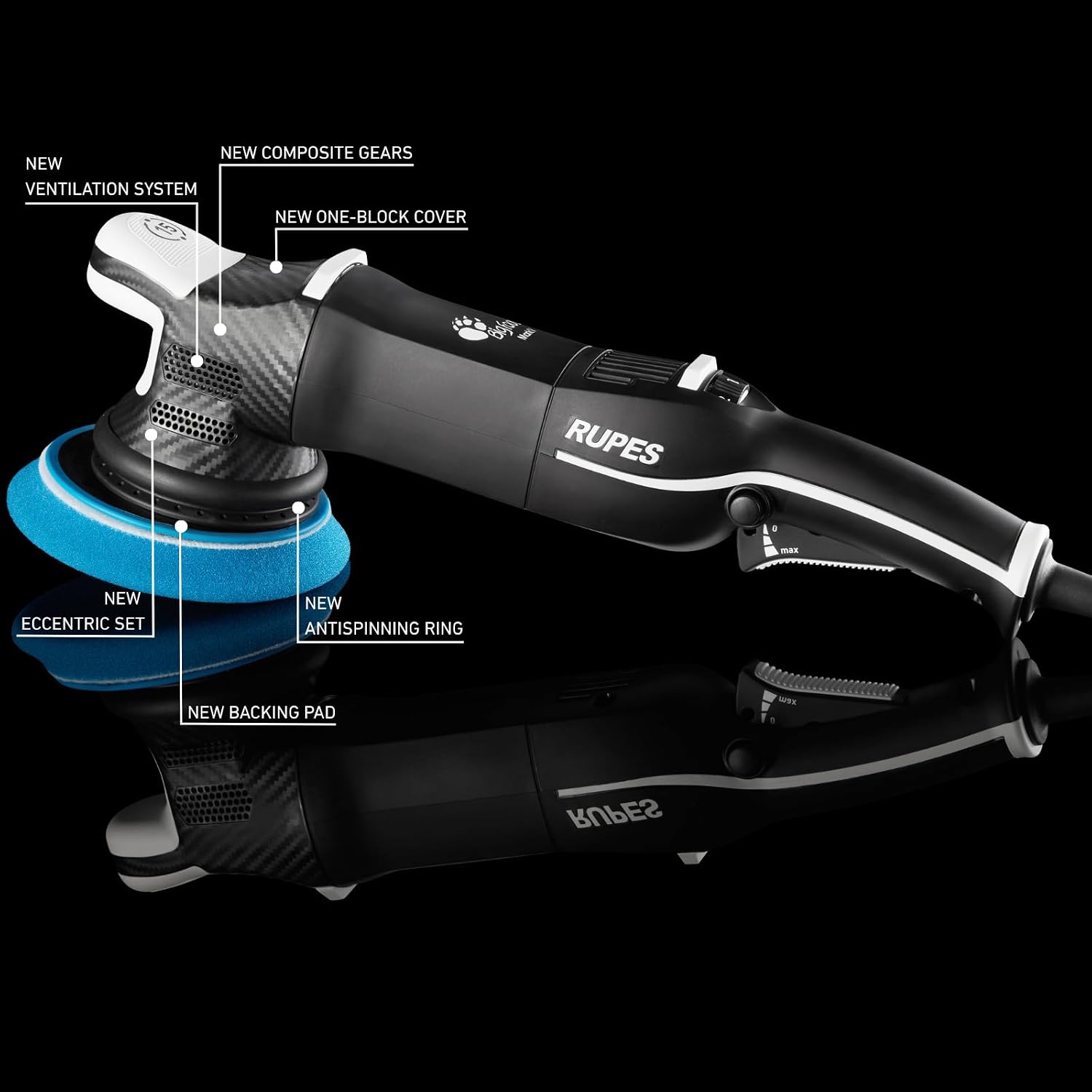 RUPES BigFoot LHR15 Mark V | Tool Only | FREE 5hr POLISHING CLASS w/PURCHASE