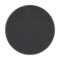 620G - 6" Black Soft Standard Foam Pad - Final Finishing