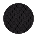 620RH - 6" Black Soft Foam Center Ring Pad (Hex Face) - Final Finishing
