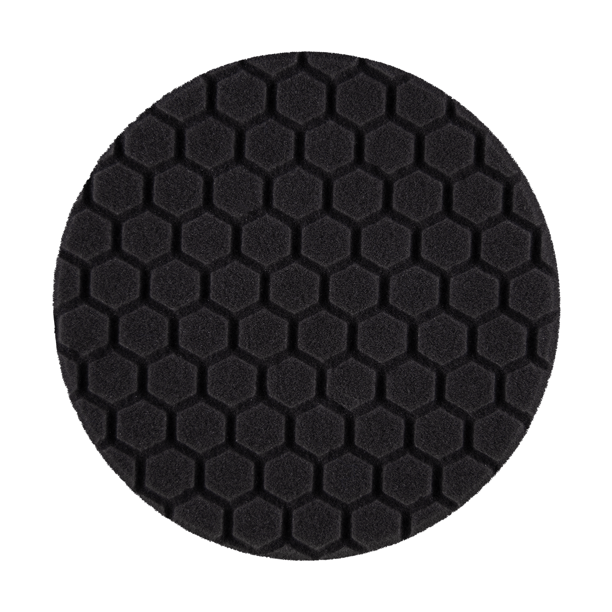 620RH - 6" Black Soft Foam Center Ring Pad (Hex Face) - Final Finishing