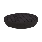 620RH - 6" Black Soft Foam Center Ring Pad (Hex Face) - Final Finishing