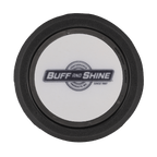 620WR - 6" Black Soft Foam Center Ring Pad (Convoluted Face) - Final Finishing