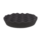 620WR - 6" Black Soft Foam Center Ring Pad (Convoluted Face) - Final Finishing