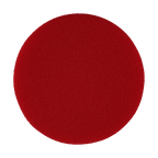 621G - 6" Red Soft Standard Foam Pad - Final Finishing