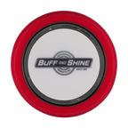 621WR - 6" Red Soft Foam Center Ring Pad (Convoluted Face) - Final Finishing