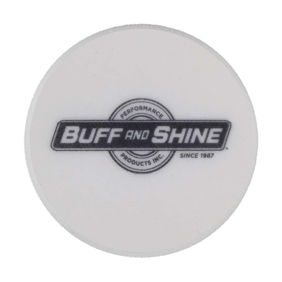 629G - 6" White Soft Standard Foam Pad - Final Finishing