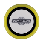 630RH - 6" Yellow Soft Foam Center Ring Pad (Hex Face) - Cutting