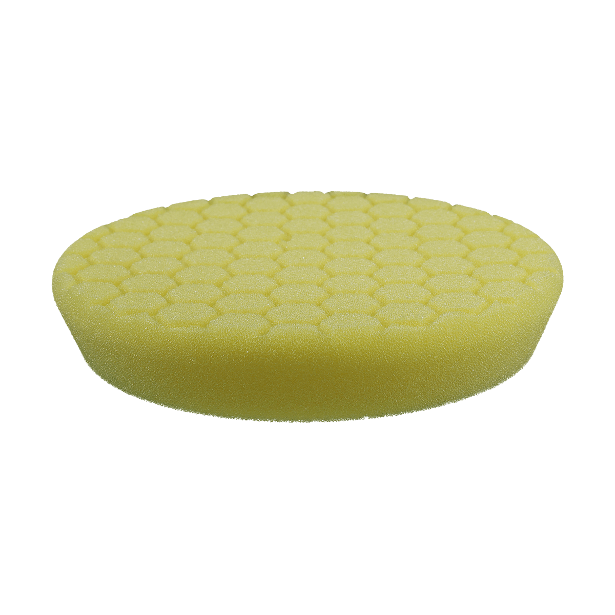 630RH - 6" Yellow Soft Foam Center Ring Pad (Hex Face) - Cutting