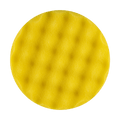 630WR - 6" Yellow Soft Foam Center Ring Pad (Convoluted Face) - Cutting