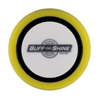 630WR - 6" Yellow Soft Foam Center Ring Pad (Convoluted Face) - Cutting