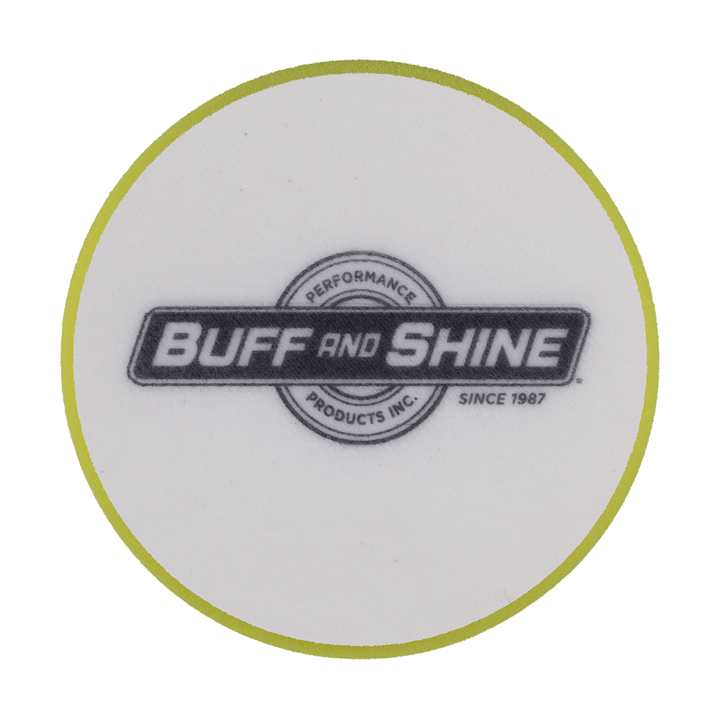 631G - 6" Yellow High Density Standard Foam Pad - Polishing