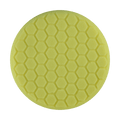 631RH - 6" Yellow High Density Foam Center Ring Pad (Hex Face) - Polishing