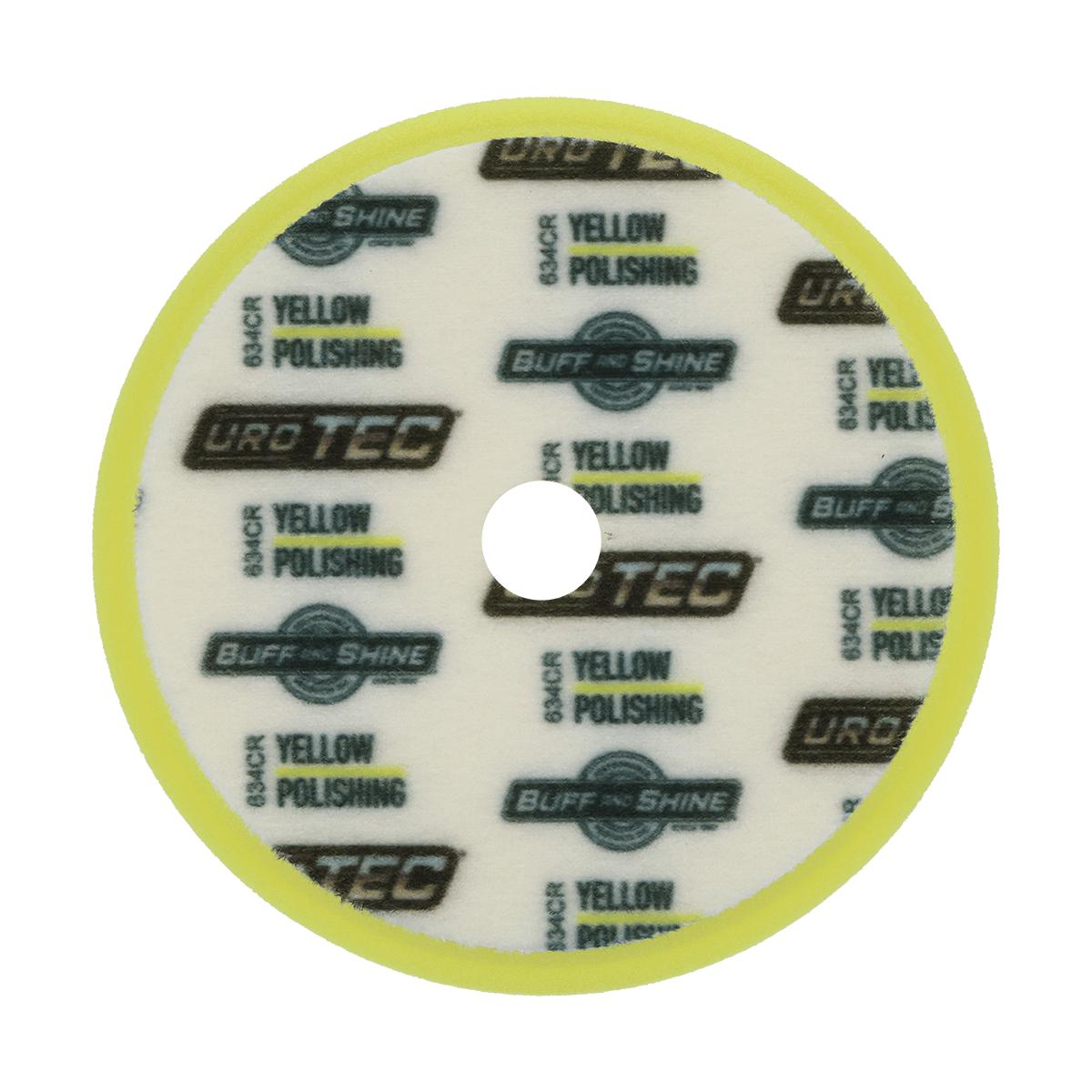 634CR - 6" Yellow URO TEC® Foam Pad - Polishing