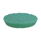 640WR - 6" Green Soft Foam Center Ring Pad (Convoluted Face) - Medium Cut