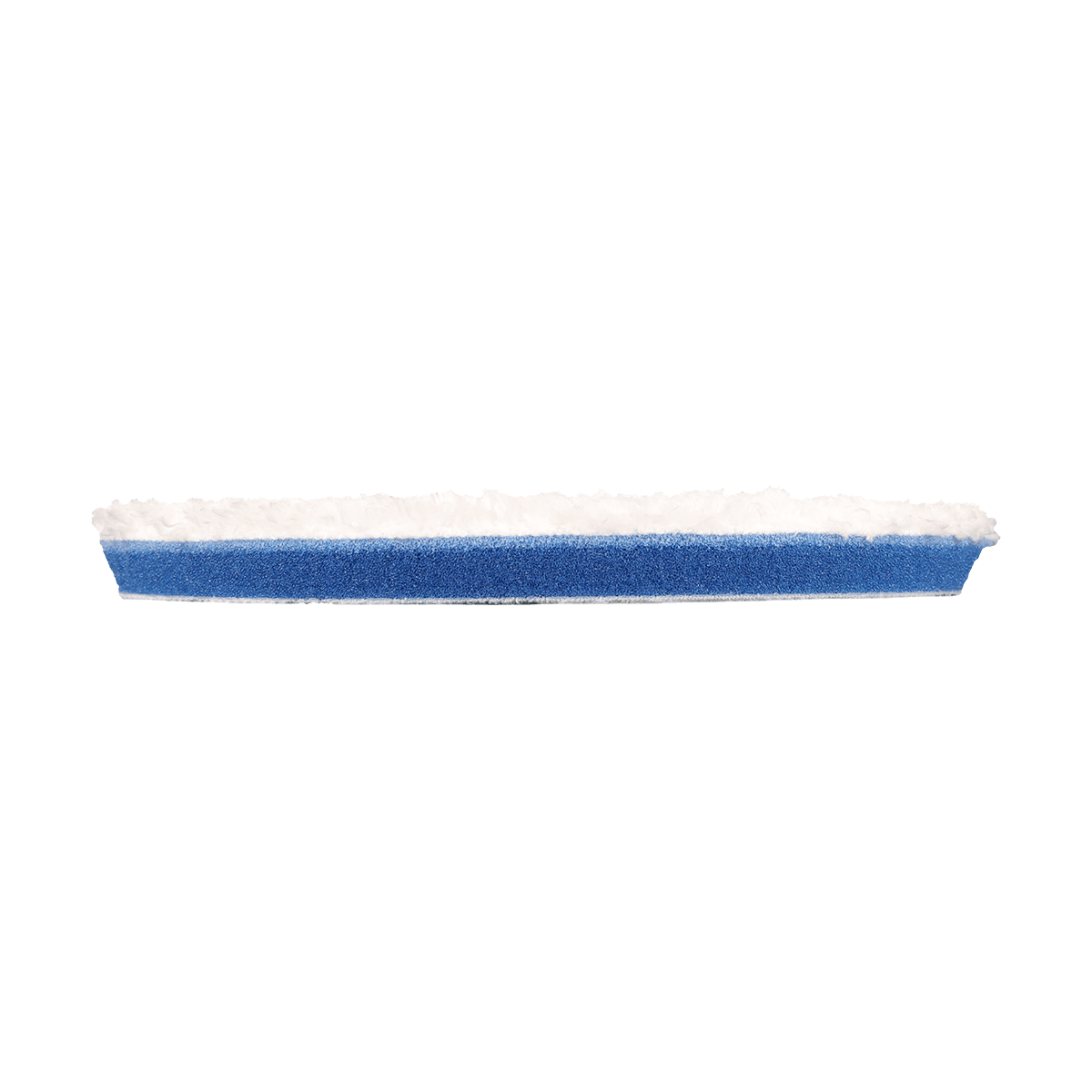 642MFP - 6" URO Fiber® Microfiber Pad (White Fibers) Blueberry Foam Interface (Edge Bevel) - Cutting