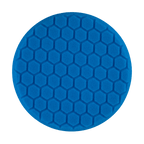 650RH - 6" Blue Soft Foam Center Ring Pad (Hex Face) - Polishing