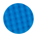 650WR - 6" Blue Soft Foam Center Ring Pad (Convoluted Face) - Polishing