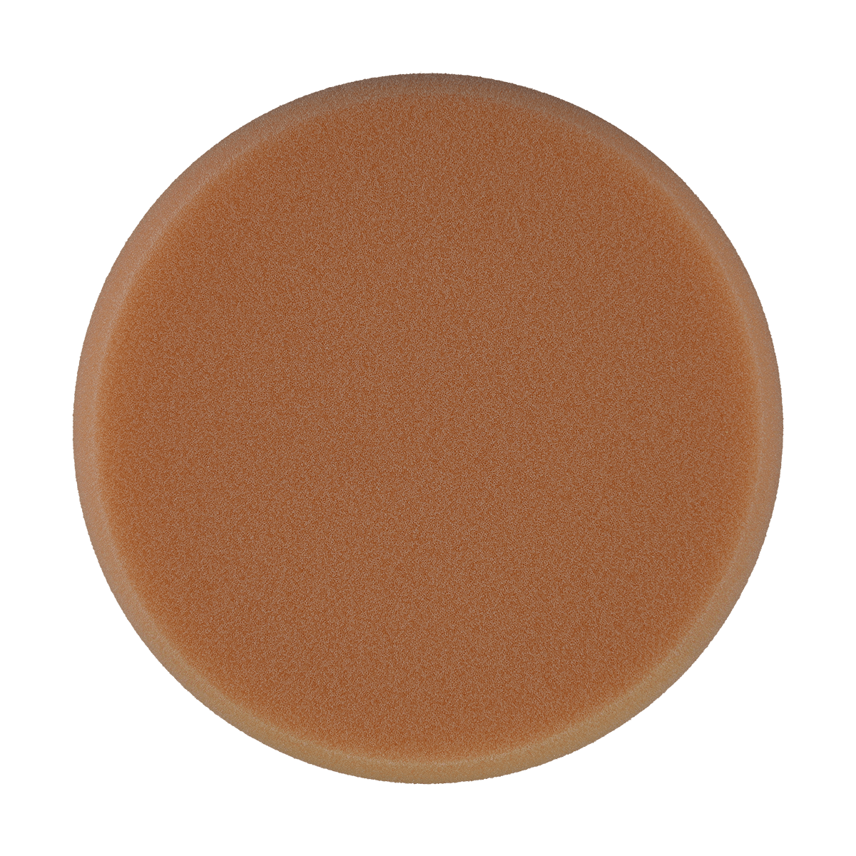 6515HOG - 6" Orange High Density Standard Foam Pad - Heavy Polishing