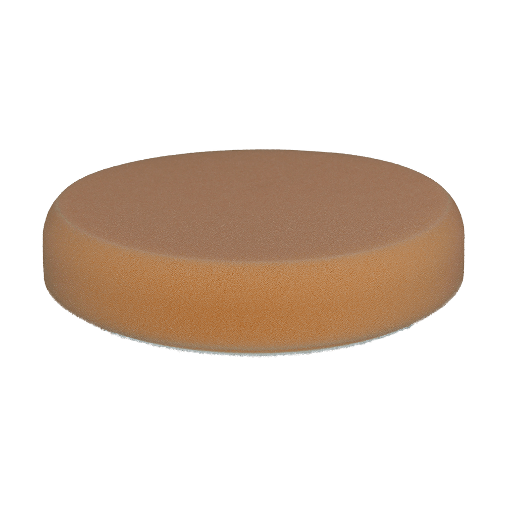 6515HOG - 6" Orange High Density Standard Foam Pad - Heavy Polishing