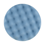 652WR - 6" Baby Blue Soft Foam Center Ring Pad (Convoluted Face) - Ultimate Finish