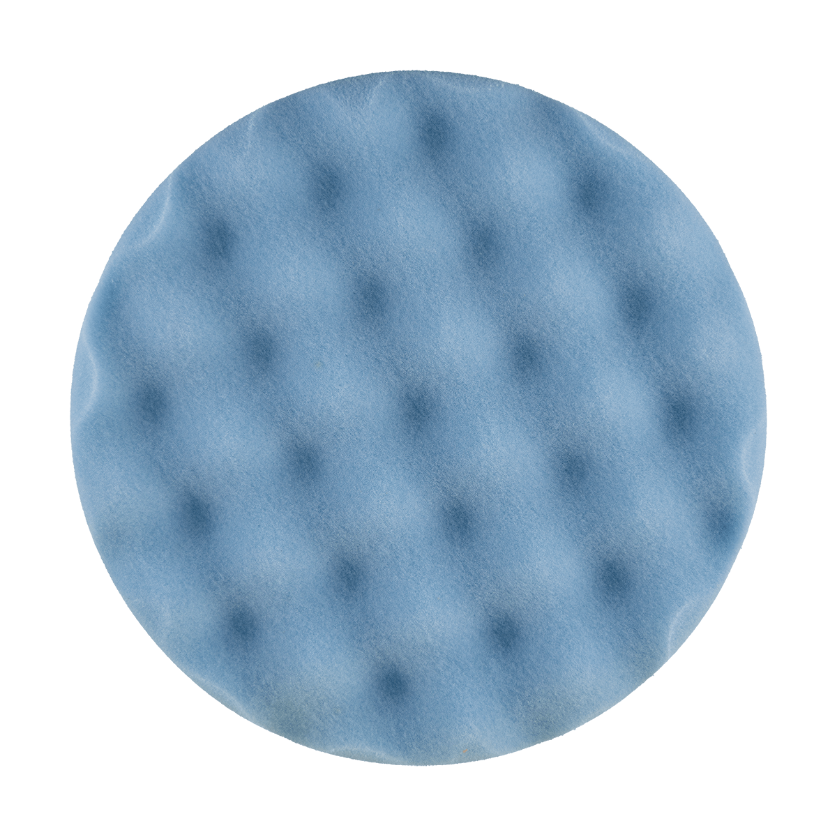 652WR - 6" Baby Blue Soft Foam Center Ring Pad (Convoluted Face) - Ultimate Finish