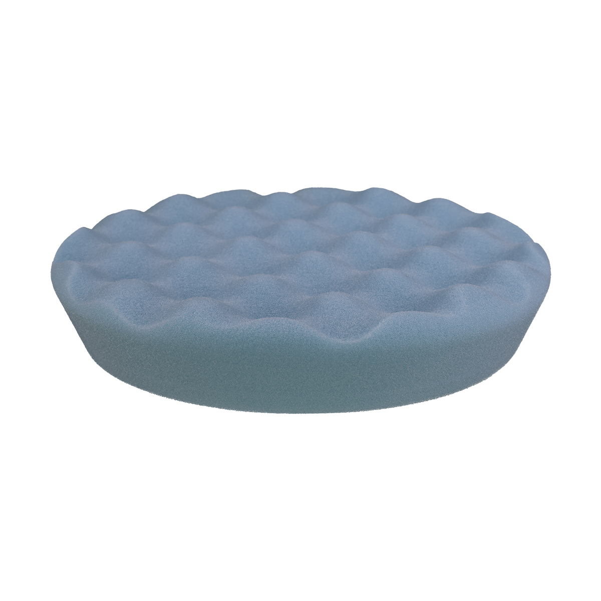 652WR - 6" Baby Blue Soft Foam Center Ring Pad (Convoluted Face) - Ultimate Finish