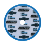 654CR - 6" Blue Coarse URO TEC® Foam Pad - Heavy Cut