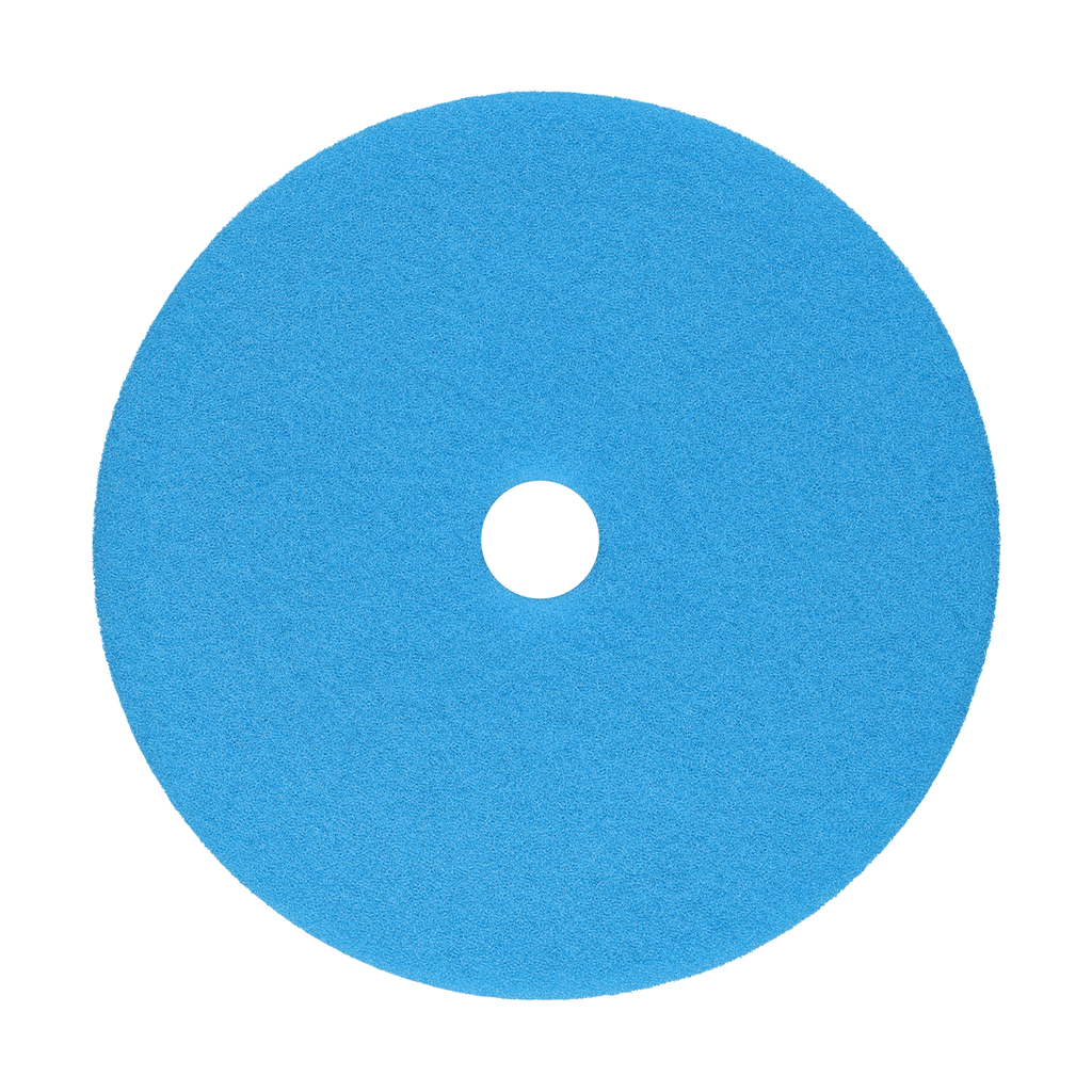 654EG - 6" Blue Coarse EdgeGuard™ Foam Pad - Heavy Cut