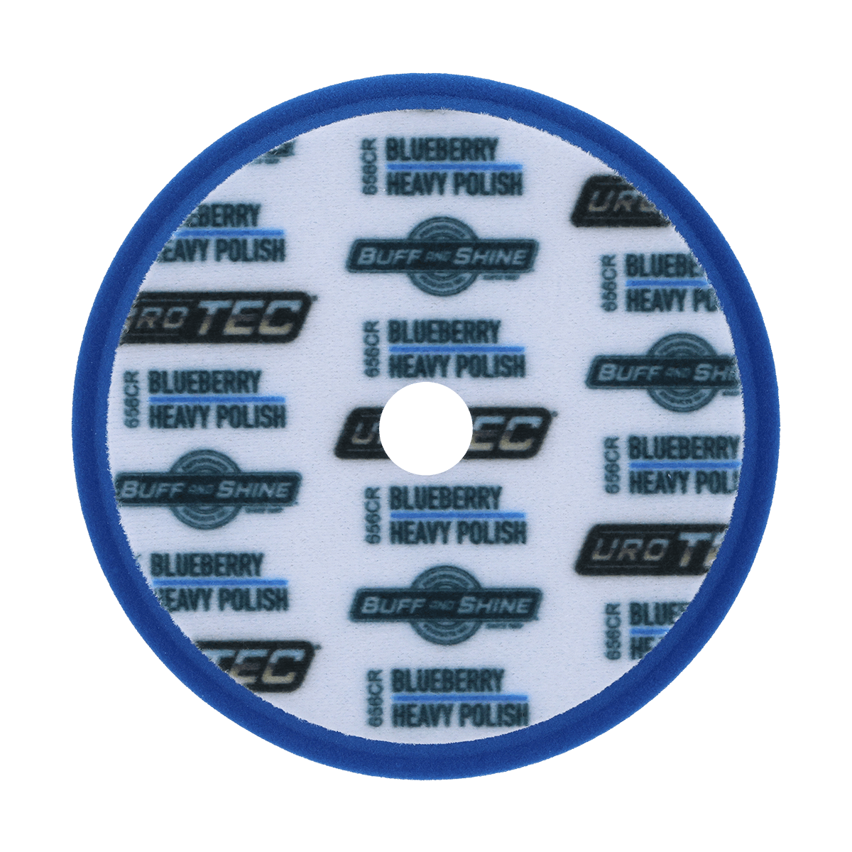 656CR - 6" Blueberry URO TEC® Foam Pad - Heavy Polishing