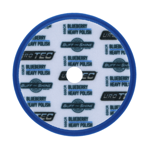 656CR - 6" Blueberry URO TEC® Foam Pad - Heavy Polishing