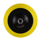 658XS - 6" J-Hook Backing Plate with 5/8"-11 Threads - Thick & Cushioned