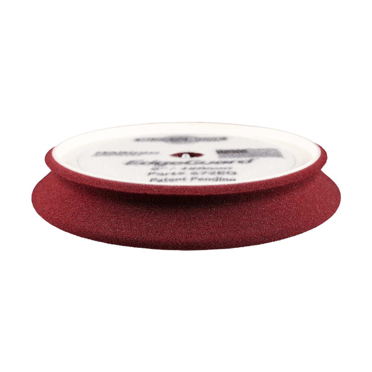 672EG - 6" Maroon EdgeGuard™ Foam Pad - Medium Cut