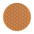 680RH - 6" Orange High Density Foam Center Ring Pad (Hex Face) - Heavy Polishing