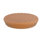 680RH - 6" Orange High Density Foam Center Ring Pad (Hex Face) - Heavy Polishing