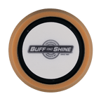 680WR - 6" Orange High Density Foam Center Ring Pad (Convoluted Face) - Heavy Polishing