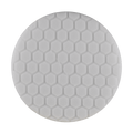 691RH - 6" White High Density Foam Center Ring Pad (Hex Face) - Polishing