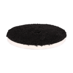 692MFP-BK - 6" URO Fiber® Microfiber Pad (Black Fibers) White Foam Interface - Finishing