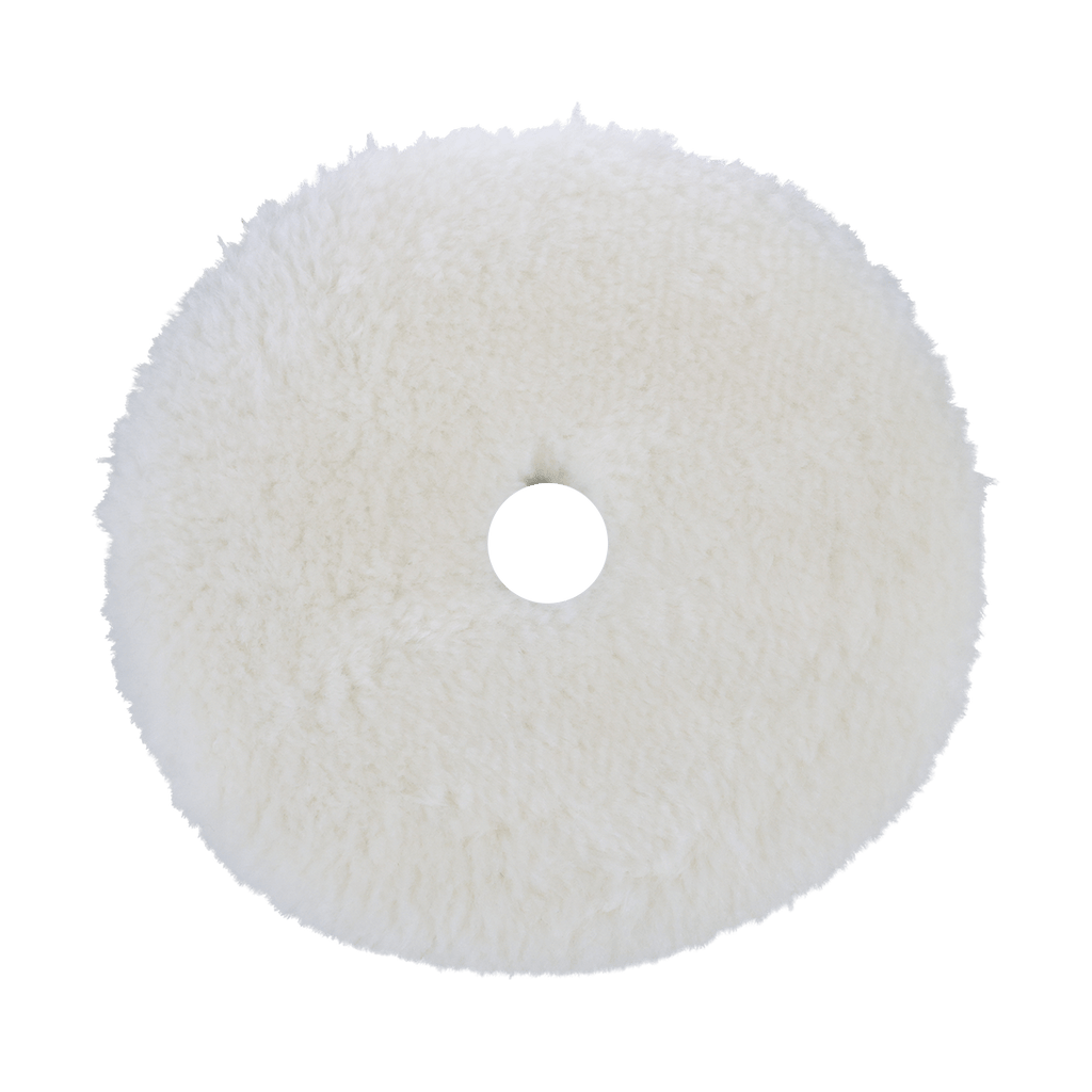 6KFWH - 6" Natural 100% Knitted Wool (Edge Bevel) URO Wool® Pad - Heavy Pile Cutting