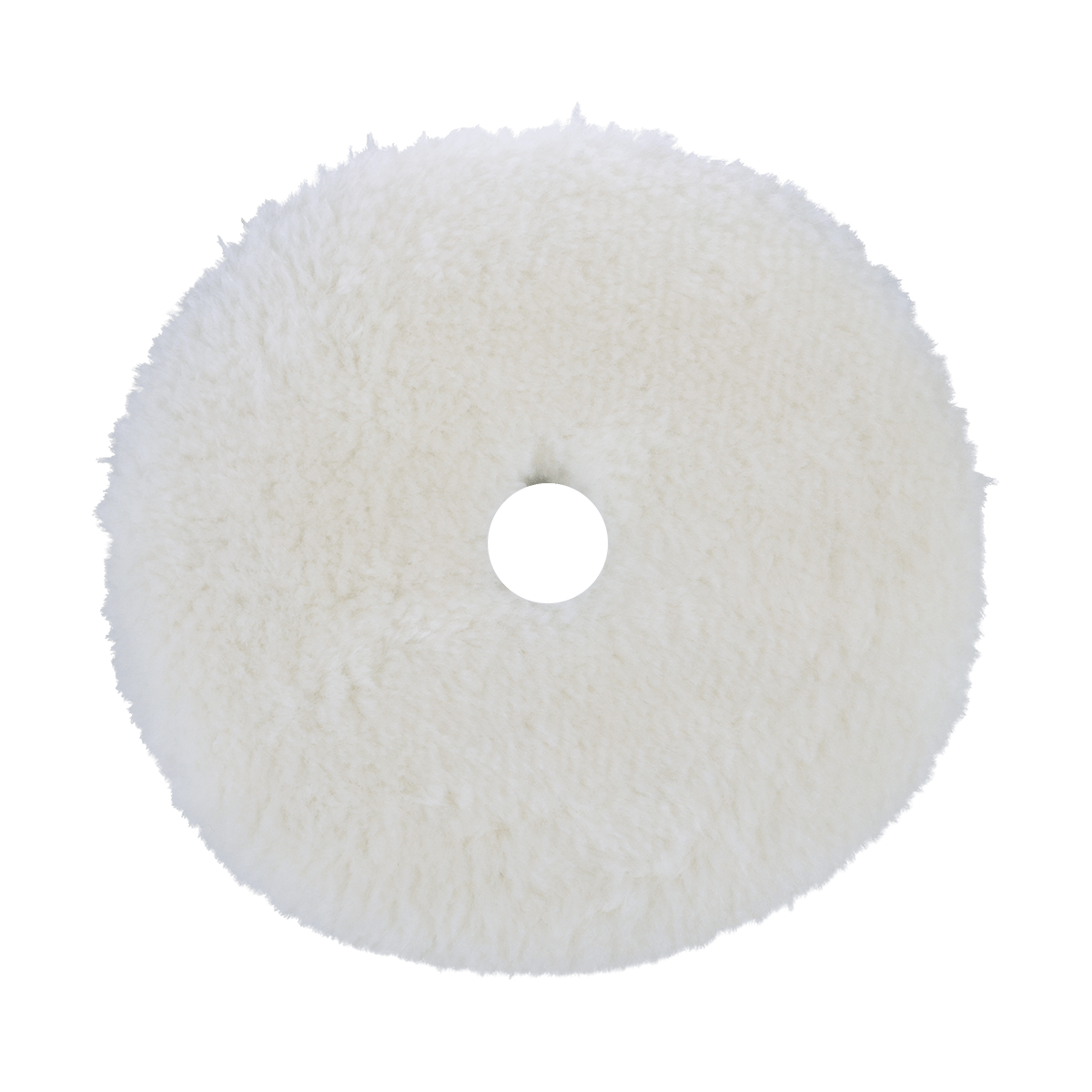6KFWH - 6" Natural 100% Knitted Wool (Edge Bevel) URO Wool® Pad - Heavy Pile Cutting