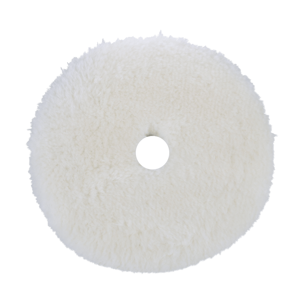 6KFWL - 6" Natural 100% Knitted Wool (Edge Bevel) URO Wool® Pad - Soft Cut